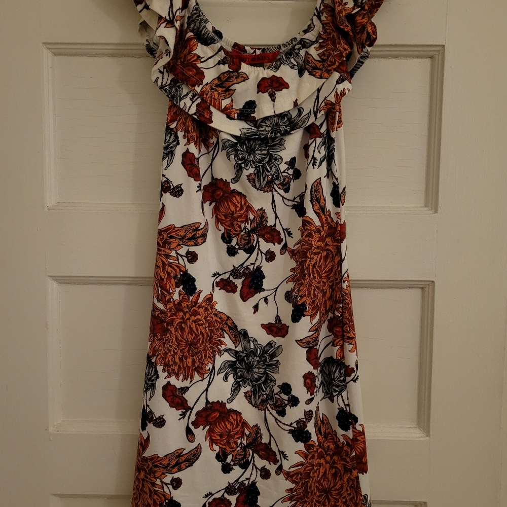 HOT KISS Off-the-shoulder body con dress